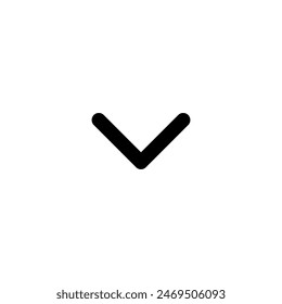 Chevron down, arrow, vector design