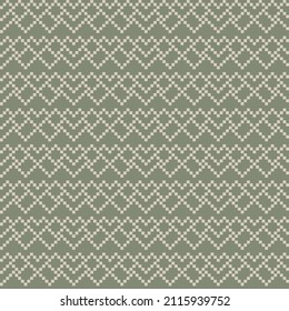 Chevron fair isle seamless pattern design for knitwear, fashion textile, graphics