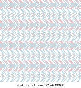 Chevron fair isle seamless pattern design for knitwear, fashion textile, graphics