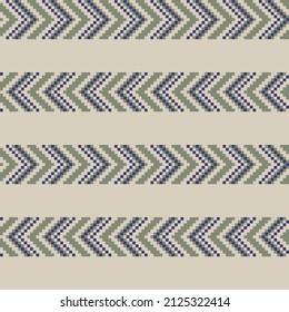 Chevron fair isle diseño de patrones sin fisuras para ropa de cama, textiles de moda, gráficos