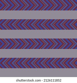 Chevron fair isle seamless pattern design for knitwear, fashion textile, graphics