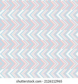 Chevron fair isle seamless pattern design for knitwear, fashion textile, graphics