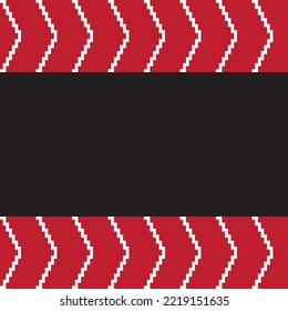 Chevron fair isle seamless pattern design for knitwear, fashion textile, graphics