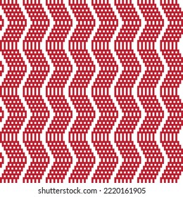 Chevron fair isle seamless pattern design for knitwear, fashion textile, graphics