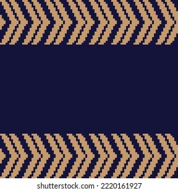 Chevron fair isle seamless pattern design for knitwear, fashion textile, graphics