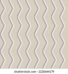 Chevron fair isle seamless pattern design for knitwear, fashion textile, graphics