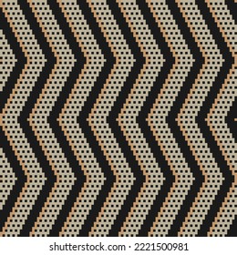 Chevron fair isle diseño de patrones sin fisuras para ropa de cama, textiles de moda, gráficos