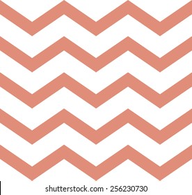 Chevron geometric pattern in retro colors, seamless vector background