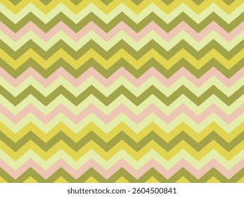 Chevron geometric vector seamless pattern. Zig zag wallpaper print. Chevron simple repeating pattern. Scrapbook striped ornament. Wrapping paper design.