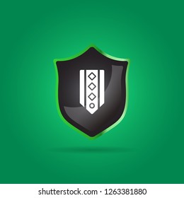 chevron icon. army sign