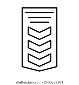 Chevron Icon Design For Personal And Commercial Use