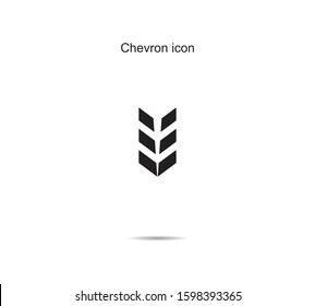 Chevron icon design vector illustration graphic on background