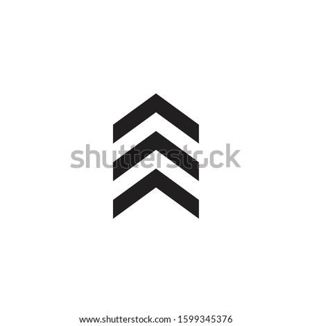 chevron icon design. vector illustration