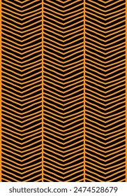 Chevron line geometric in brown yellow color vector background.