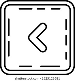 Chevron Linie Vektor Symbol Design