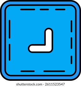Chevron Line vector Icon Design