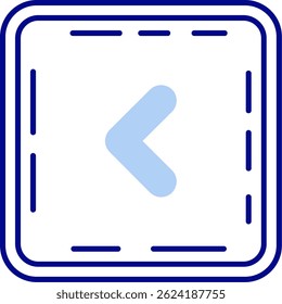 Chevron Line vector Icon Design