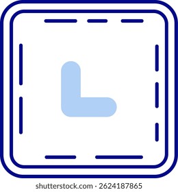 Chevron Line vector Icon Design