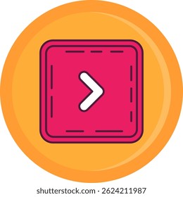 Chevron Line vector Icon Design