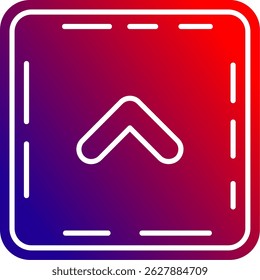 Chevron Line vector Icon Design