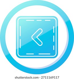 Chevron Line vector Icon Design