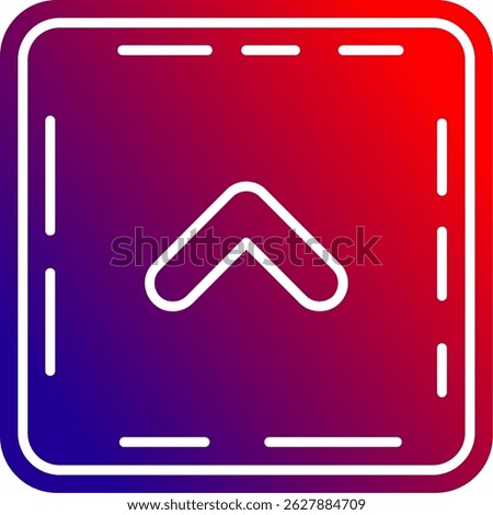 Chevron Line vector Icon Design