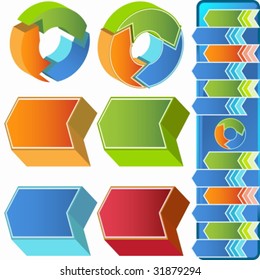 Chevron Menu Set