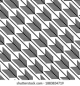 Fondo del patrón de cheurón, patrón de flecha sin soldadura, patrón de navío y blanco, vector