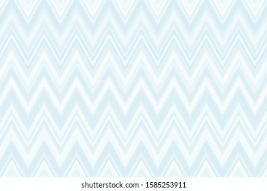 Chevron pattern. Cover design. Abstract monochrome background. Vector wallpaper pattern. Light blue color. Ethnic ornamental background. Zigzag modern design.