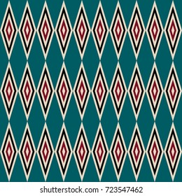 Chevron Pattern Design, Seamless Retro Trendy background - 1960s, 1970s, 1980s fashion style