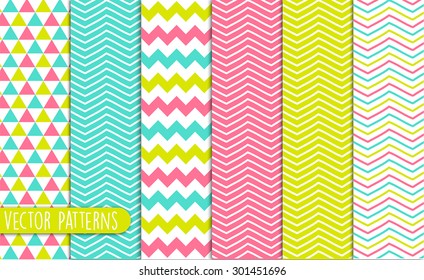 Chevron Pattern Design Set