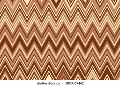 Chevron pattern. Geometric motif zig-zag. Vector illustration