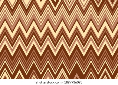 Chevron pattern. Geometric motif zig-zag. Vector illustration