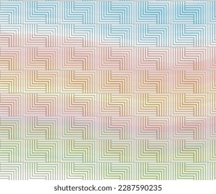 chevron pattern geometric  seamless abstract wave on watercolor background elegant Abstract pattern with stripes
