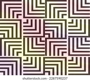 patrón de chevron onda abstracta geométrica sin costura sobre fondo de acuarela elegante Patrón abstracto con rayas