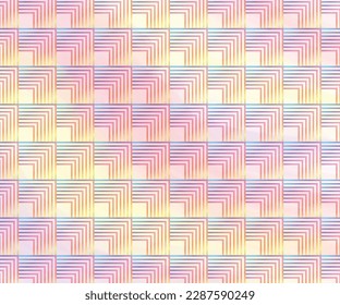 patrón de chevron onda abstracta geométrica sin costura sobre fondo de acuarela elegante Patrón abstracto con rayas