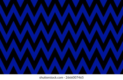 Chevron pattern seamless, black and navy blue zig zag background