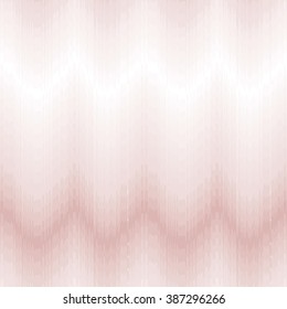 Chevron pattern seamless gradient stylish. Vector hand drawn zig zag backdrop. Trendy rose quartz color for fashion design.