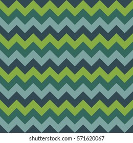 Chevron pattern seamless vector arrows geometric design colorful blue navy green dark green