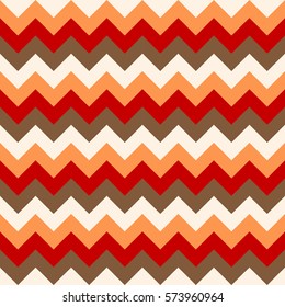 Chevron pattern seamless vector arrows geometric design colorful white coral pink red grey