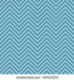 Chevron Pixel art Pattern. Neutral Seamless Pattern for Modern Design in Flat Style. Tileable Geometric Vector Background.