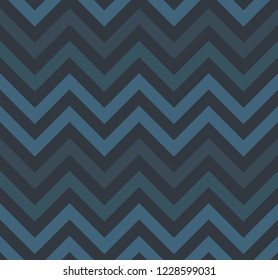 Chevron retro blue decorative seamless pattern background 