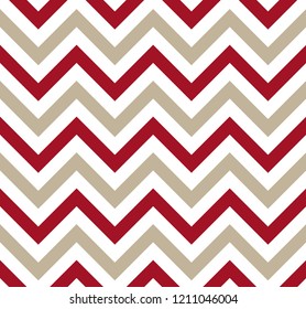 Chevron retro red and gray decorative seamless pattern background 