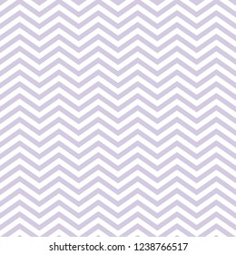 Chevron Seamless Baby Pattern With Purple Zig Zag