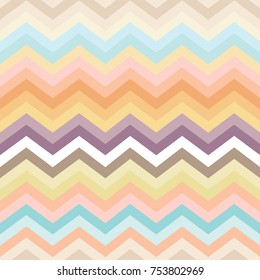 Chevron seamless colorful pattern design background. Ideal for wallpaper, fabric print, backdrop, wrapping paper.