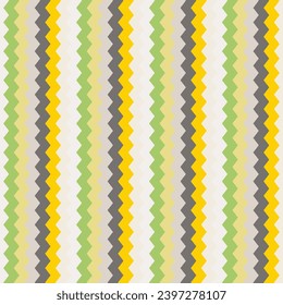 Chevron seamless colorful pattern or tile background with zig zag stripes. Thanksgiving background, desktop wallpaper or website design element.eps