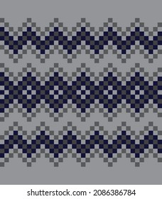Chevron seamless pattern background for fashion textile, knitwear, graphics