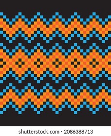 Fondo de patrón ininterrumpido de Chevron para textiles de moda, ropa de cama, gráficos