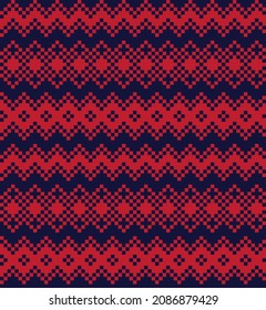 Chevron seamless pattern background for fashion textile, knitwear, graphics