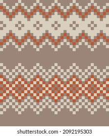 Chevron seamless pattern background for fashion textile, knitwear, graphics